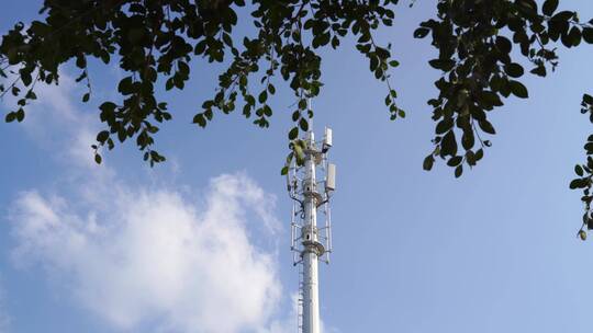 手机5G网络信号塔发射塔基站通讯塔天线塔
