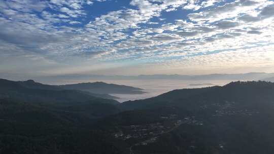 景迈山云海日出