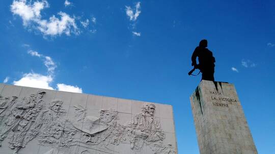 古巴圣克拉拉切格瓦拉纪念碑地拍