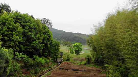 航拍福建南平邵武乡村田园风光视频素材模板下载