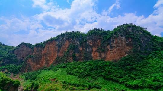 悬崖山崖延时1