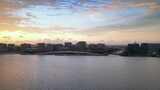 上海市临港新城区滴水湖1号码头高清在线视频素材下载
