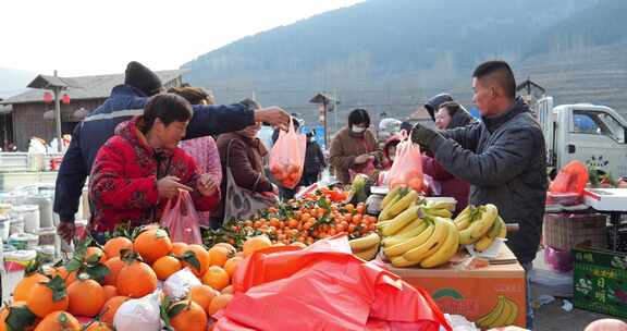 摊位 烟火气  赶集  山东大集