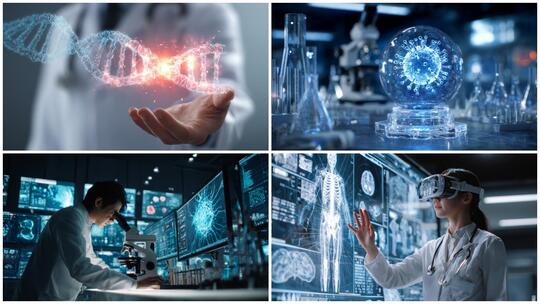 医疗智慧医疗科技医疗未来医院AI医疗健康