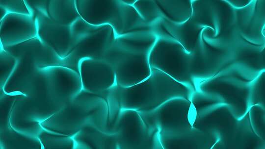 抽象光滑波浪背景。多色柔和光滑时尚波浪动