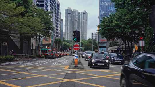 【正版素材】香港城市街道尖沙咀