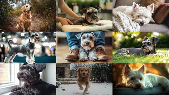 萌宠狗狗温馨日常治愈瞬间高清在线视频素材下载