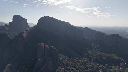 江西弋阳龟峰风景名胜区航拍