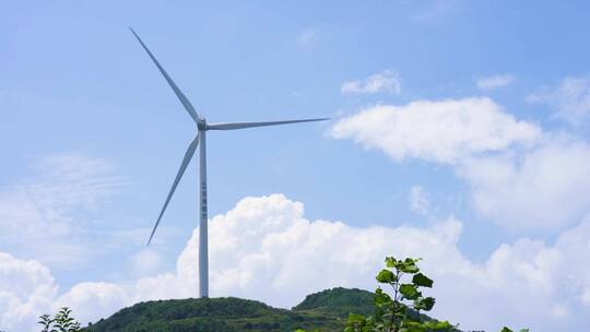 风车风能风力发电清洁能源视频素材模板下载