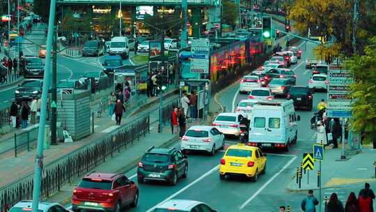 城市道路交通人员