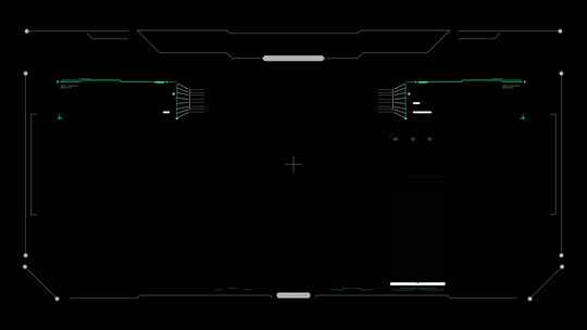 HUD智能大数据面板特效合成未来科技