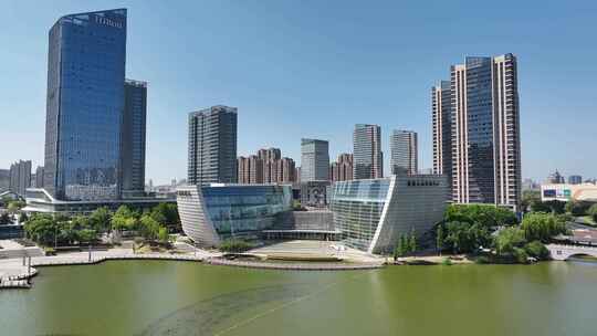 溧阳 博物馆 文化艺术中心 城市发展视频素材模板下载