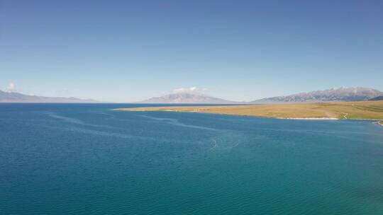 中国新疆赛里木湖夏季风景