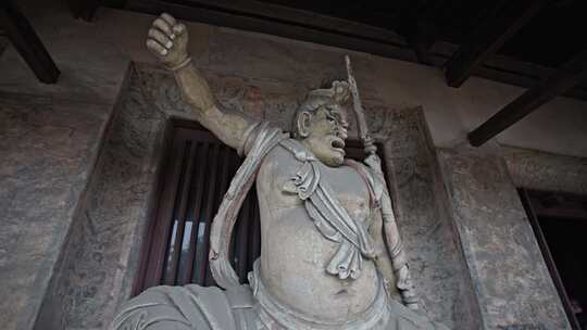 平遥双林寺金钢彩塑像3