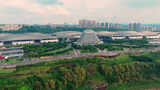 重庆国博中心航拍大景高清在线视频素材下载