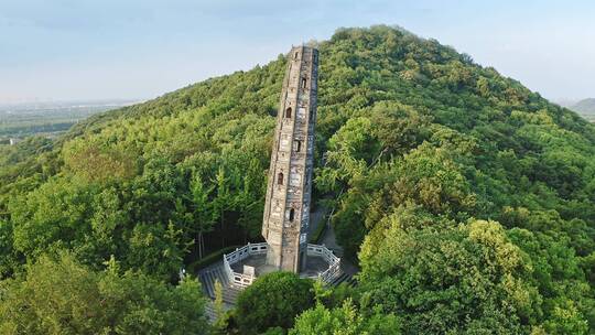 著名历史建筑天马山山顶高塔