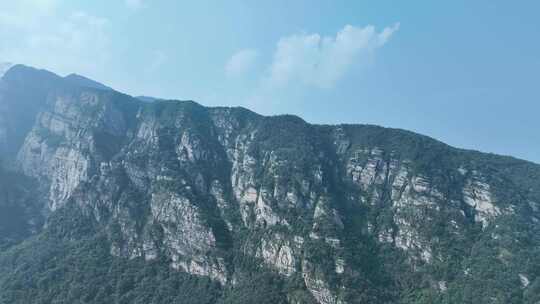 庐山风景区山峰岩石航拍山脉山丘山岭山陵