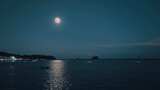 海上生明月（北海涠洲岛）高清在线视频素材下载