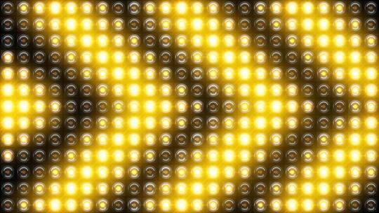黄色灯管矩阵造型灯光秀大屏舞台背景2视频素材模板下载