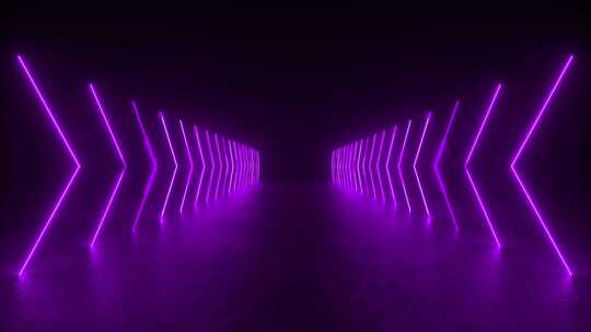 紫光隧道视频素材模板下载