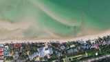 【4K】2025深圳较场尾鱼骨沙洲玻璃海高清在线视频素材下载