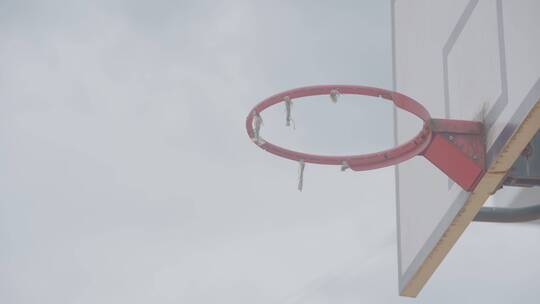 篮筐 投篮 运动视频素材模板下载