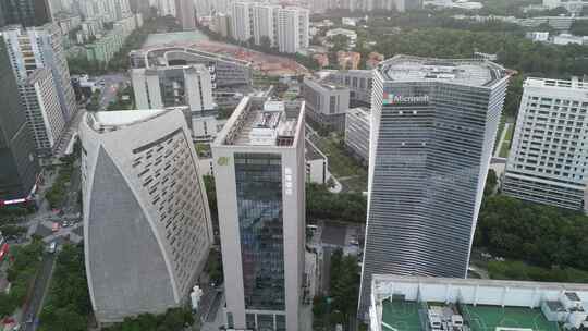 深圳南山区中心区科技园后海CBD现代建筑