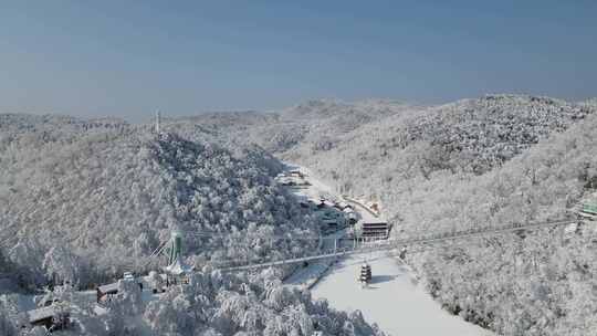 汉江源景区雪景宣传片