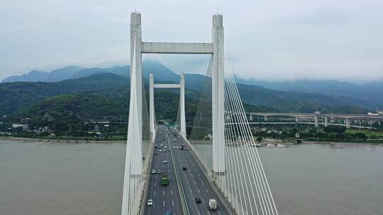 福建福州魁浦大桥航拍合集