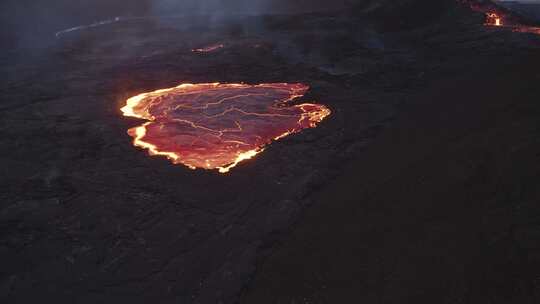 火山，喷发，熔岩，沸腾