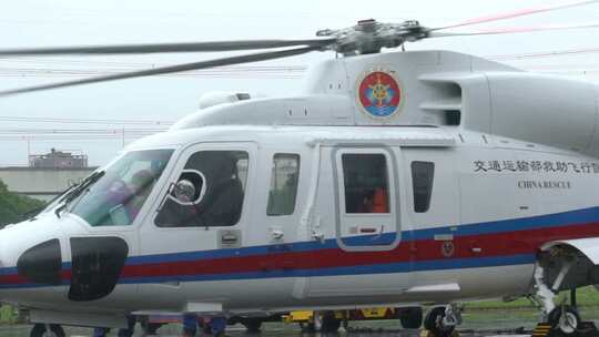 上海高东机场 直升机全貌