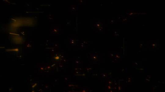 科技感赛博风格粒子汇聚logo