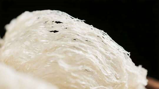 微距特写燕窝食材