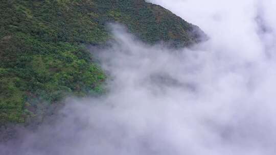 丰顺鸿图嶂 高山云海 梅州航拍 丰顺航拍