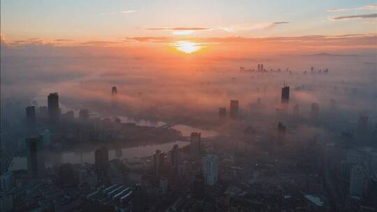 这么多好看的晚霞，治愈系风景