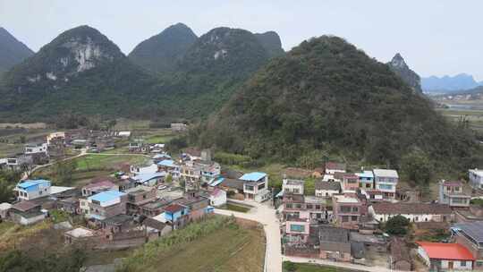 广西柳州塞隆妙景屯农村航拍