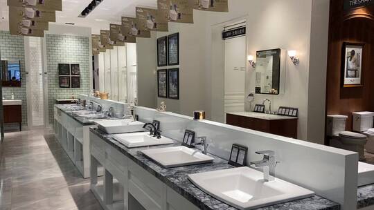 家居城展厅布景，客厅装修家居