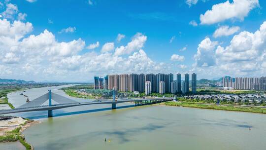 粤港澳大湾区珠海城市基建延时