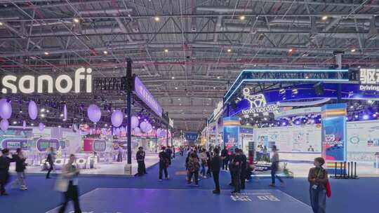 第八届进博会1.2医疗器械及医药保健展区