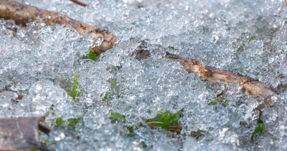 冰雪消融延时