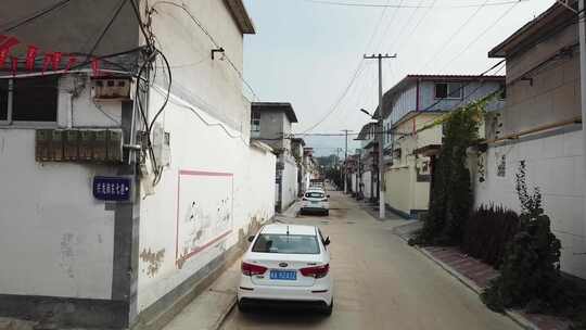 航拍农村生活 农村空境 乡村 农村 航拍