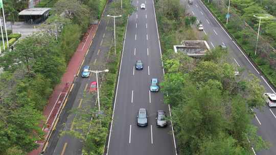 深圳深南大道-城市交通-城市车流