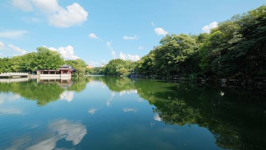 广西桂林山水两江四湖唯美意境风景树荫树林