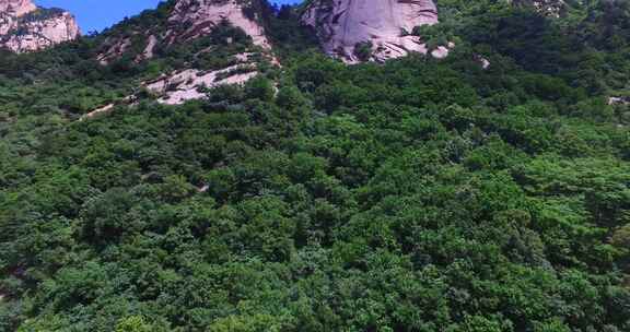 密云云蒙山风景区航拍4K风光视频