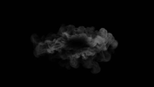 烟 烟雾 冲击波 能量 流体 特效