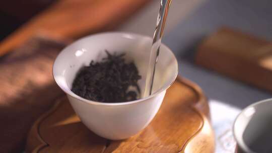 泡茶喝茶品茶茶文化中国风