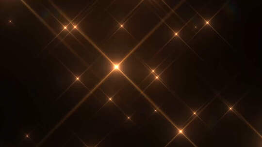 闪星金星金色粒子金色超炫星光璀璨粒子