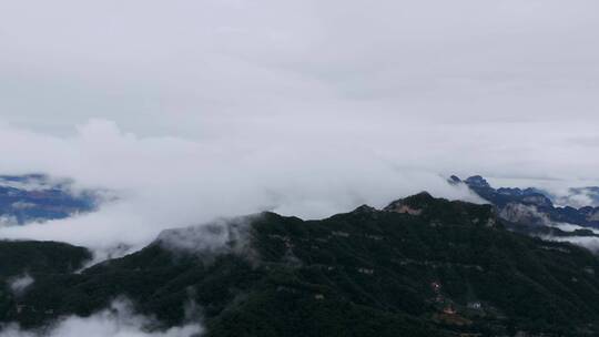 河南济源王屋山云海航拍