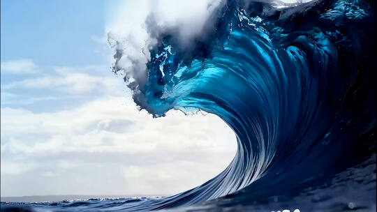 海浪升格大海浪花滔天巨浪大海海浪浪花合集