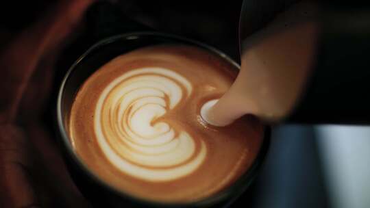 咖啡拉花艺术 制作咖啡